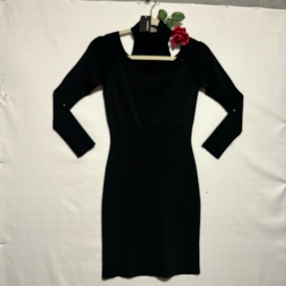 Jonathan Simkhai Black Sweater Dress READ Sz Med NWT - Picture 6 of 16